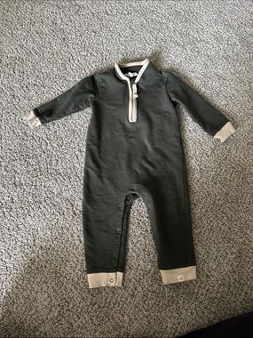 12 month Burt’s Bees Baby organic one piece outfit